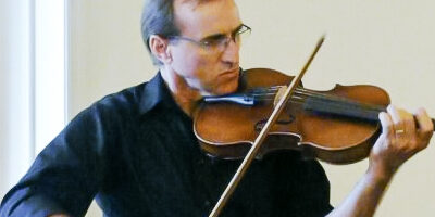person playing viola